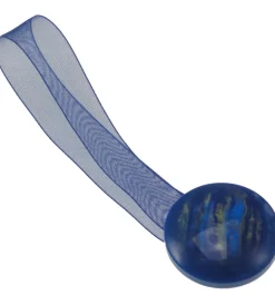 New 2 clip in plastica magnetic tend 35/24mm per arricciare/decorare le tende - colore blu . Tessile D'Arredo