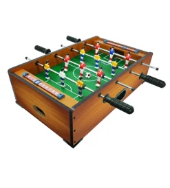 Giochi E Casette Bimbo- 6 giochi per bambini in uno: calcetto, biliardo, ping pong e 3 giochi da tavola 51x31x15 cm