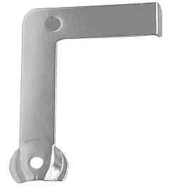 2 levette per fissare binario a pannello a 4/5 vie a soffitto Tessile D'Arredo