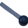 Best 2 miniclip in plastica striata mm24 per arricciare/decorare le tende - colore blu . Tessile D'Arredo