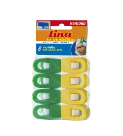 Accessori Lavanderia|8 mollette "tina".
