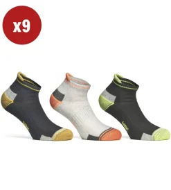 Online 9 paia calza cortissima da lavoro anti-infortunistica "04" colore fluo, tg 39/42 - Calze Da Lavoro|Calze Da Lavoro