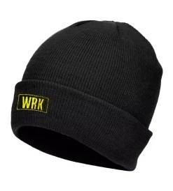 WRK Accessori Abbigliamento|Accessori Abbigliamento|3 pezzi berretto da lavoro "skipper" colore nero, tg unica