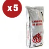 Barbecue- 5 pezzi carbonella 10 kg