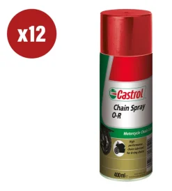 Castrol Moto|12 pezzi olio chain spray o r 0,4lt