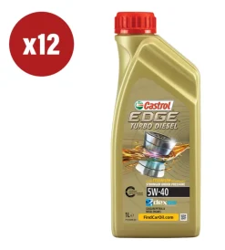 Best 12 pezzi olio edge td 5w-40 q3 titanium 1l Oli E Lubrificanti