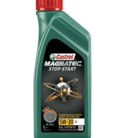 Oli E Lubrificanti- 3 pezzi olio castrol magnatec stop&start 5w-30 c2 wh 1l