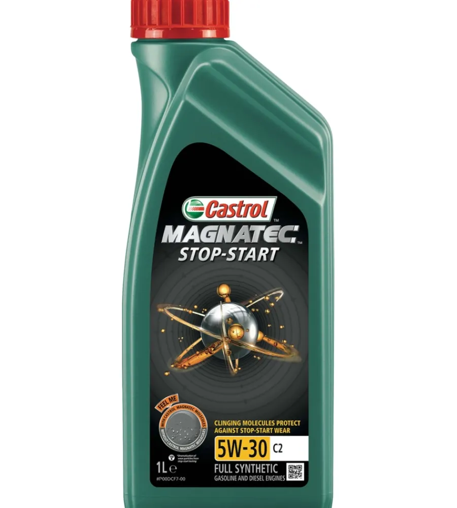 Oli E Lubrificanti- 3 pezzi olio castrol magnatec stop&start 5w-30 c2 wh 1l