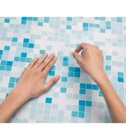 Discount 10 pezzi toppa di riparazione subacquea per piscina fuori terra 6,5x6,5 cm - cod. 62091 Piscine
