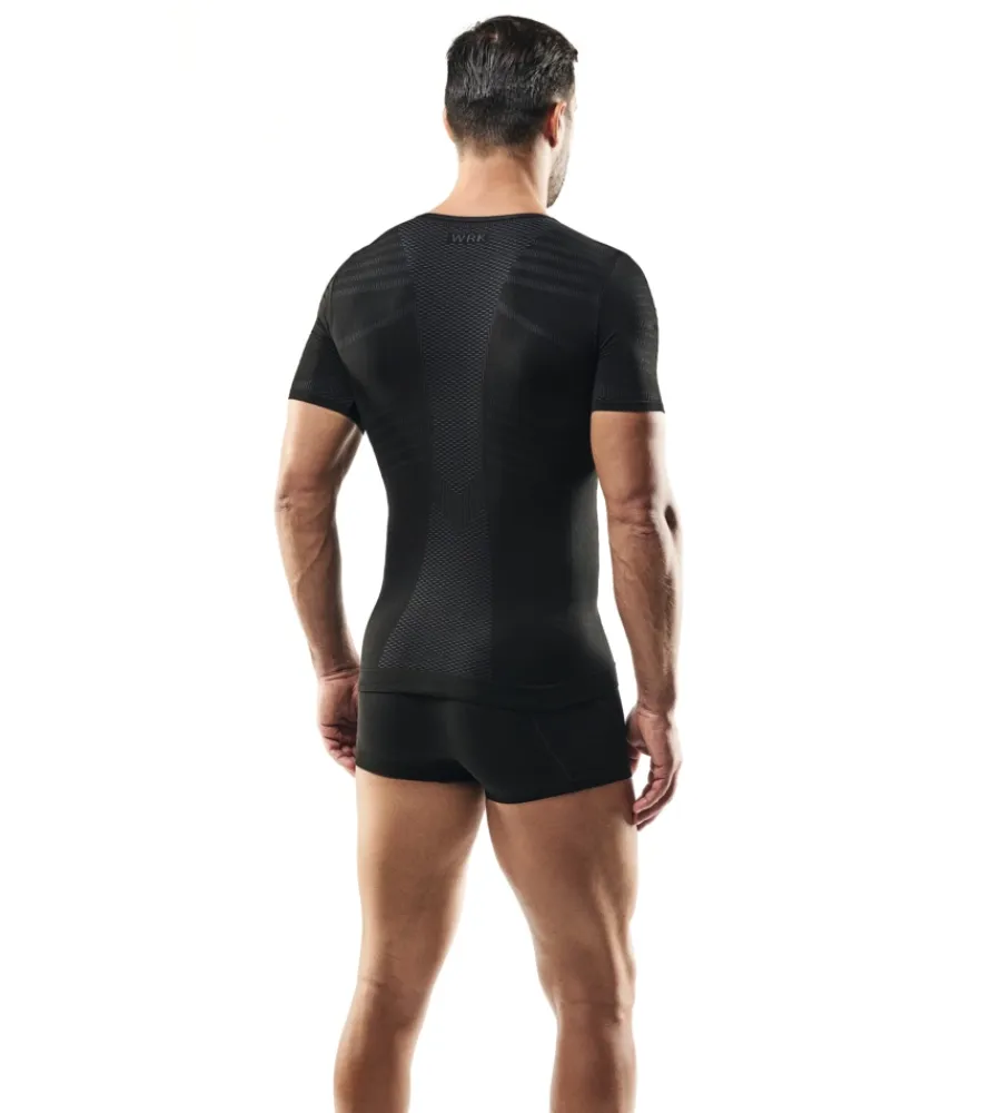 Intimo Tecnico|Intimo Tecnico-WRK 3 pezzi t-shirt uomo tecnica "301" colore nero, tg l/xl -