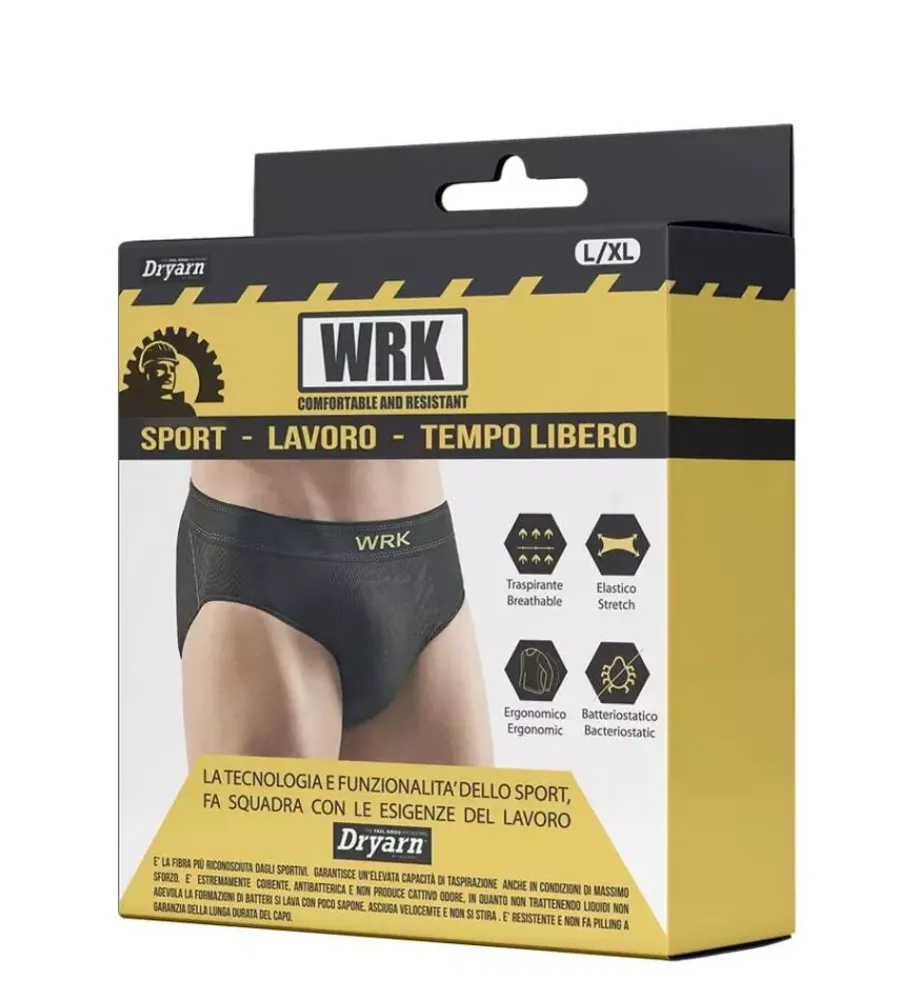Best 1 pezzo slip uomo tecnico "201" in fibra dryarn colore nero, tg xxl - Intimo Tecnico|Intimo Tecnico