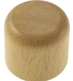 Tessile D'Arredo|2 pomoli tappo per bastone ø28mm - colore naturale.
