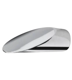 Sale 2 pomoli tronchetto cromo terminale per tubo tende diametro 20 mm Tessile D'Arredo