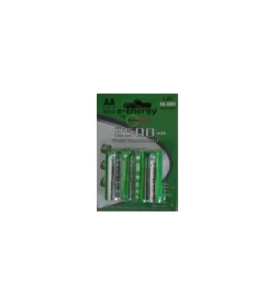 Batterie- 4 stilo ricaricabili - aa 1.2v  blister.