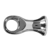 Discount 2 supporti cromati da 50 mm per tubo tende diametro 13 mm Tessile D'Arredo
