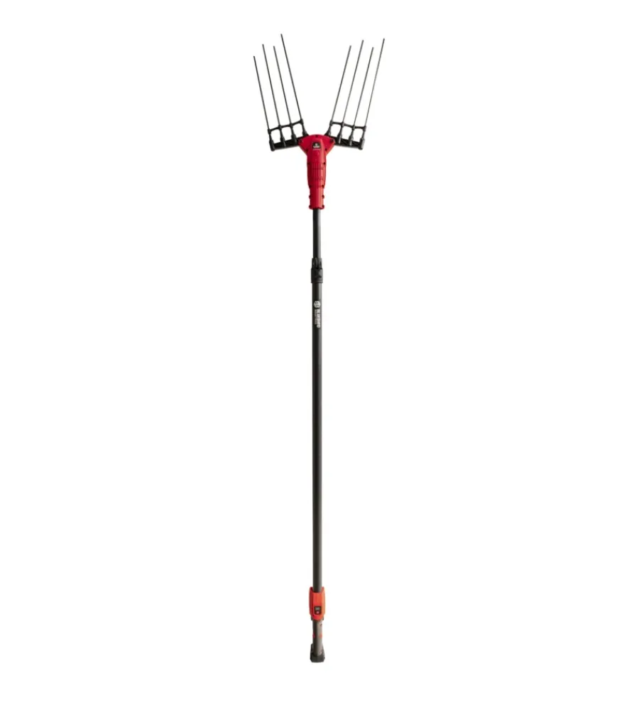 Abbacchiatori-Blue Bird Abbacchiatore olive a batteria zainato dc50 "olimpo 23-56 at" movimento oscillatorio laterale 21v + asta telescopica 2,2-3,1 mt