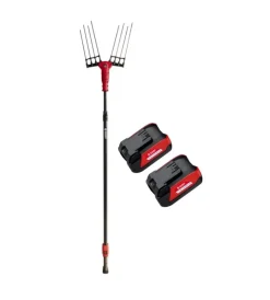 Blue Bird Abbacchiatori|Abbacchiatore olive a batteria "olimpo 23-56 at" movimento oscillatorio laterale 21v + 2 batterie 21v 5ah + asta telescopica 2,2-3,1 mt