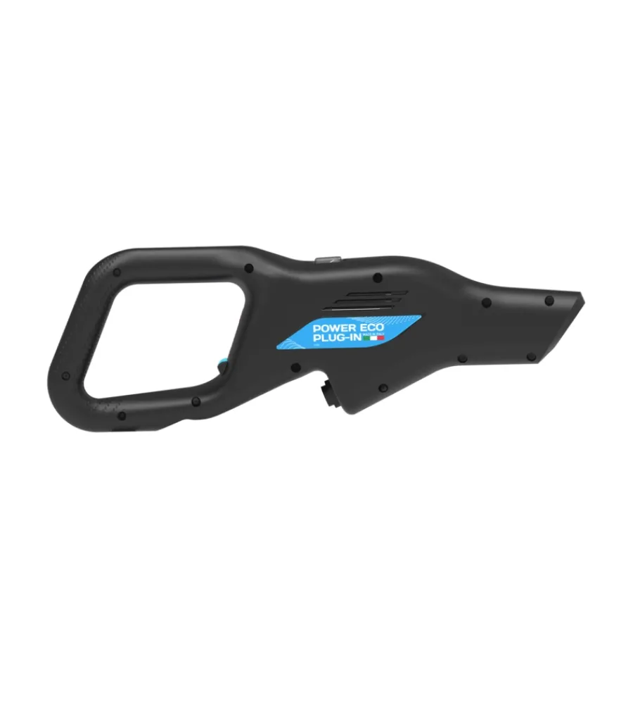 Abbacchiatori-Campagnola Abbacchiatore olive elettrico a batteria "alice star eco plug-in" movimento ellittico contrapposto 12v, unità power eco plug-in e gilet