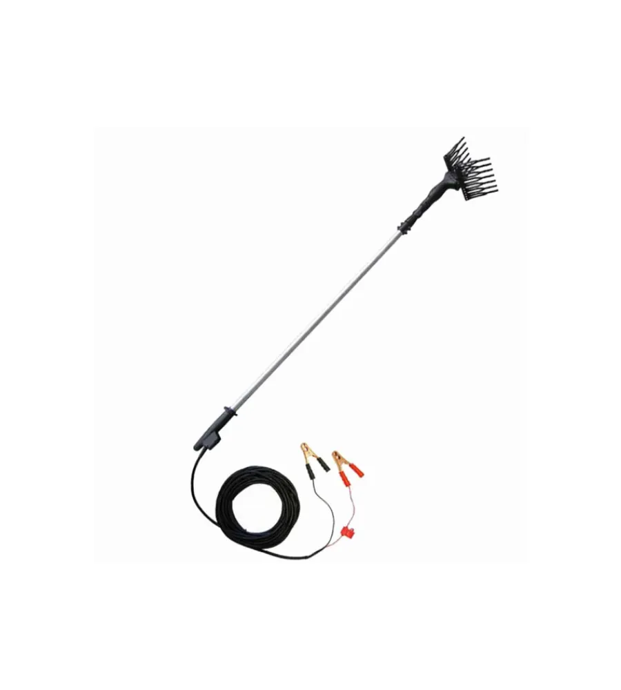 Abbacchiatori|Abbacchiatore olive elettrico a batteria excel movimento oscillatorio verticale 12v + asta telescopica 2,2-3 mt