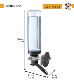 Cucce E Accessori Relativi-Ferplast Abbeveratoio cani per trasportini universale 