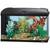 Acquariologia-Ferplast Acquario capri 60 nero con led - 60 x 31.5 x h 39.5 cm, 60 l -