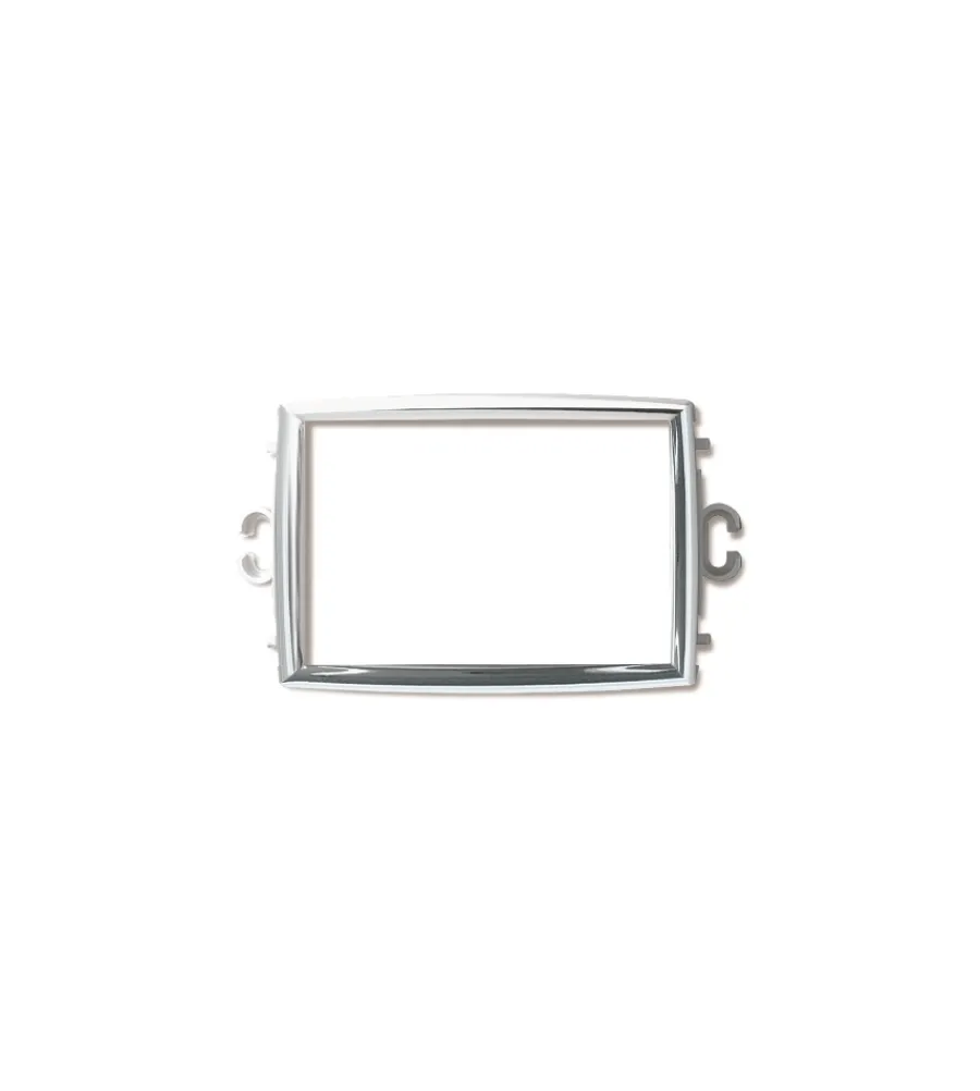 Serie Civili- Adattatore life altre serie 3 posti cromo.