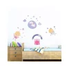Decorazione Pareti- Adesivo murale "happy fairies" - le fate felici.