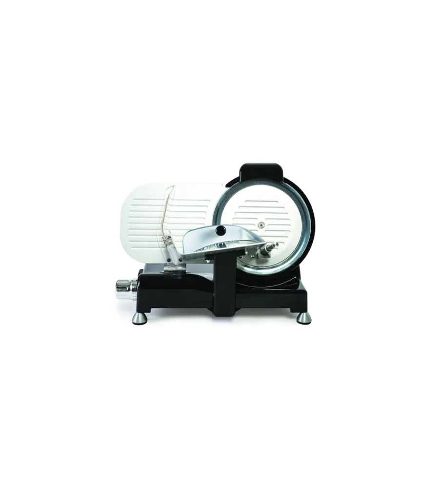 Outlet Affettatrice "desy vintage" nera, con lama temperata 250 mm - 140w Piccoli Elettrodomestici