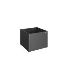 Coltivazione E Cura-Biohort Aiuola rialzata 1x1 grigio scuro metallizzato - . 65005