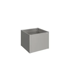 Coltivazione E Cura-Biohort Aiuola rialzata 1x1 grigio quarzo metallizzato - . 68005