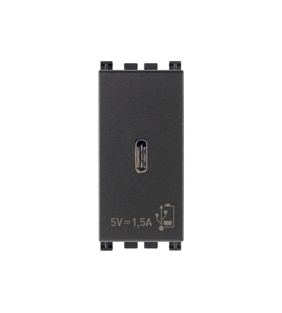 Serie Civili- Alimentatore usb c 5v 1.5a 1m - vimar