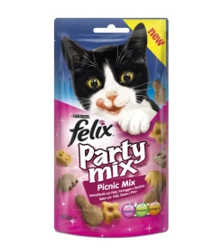 Online Alimento per gatti "felix party picnic mix" al formaggio e tacchino Alimenti Secco Gatto