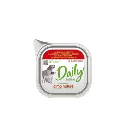 Almo Nature Alimenti Umido Cane|Alimento umido cani "daily" con manzo e patate 300 gr