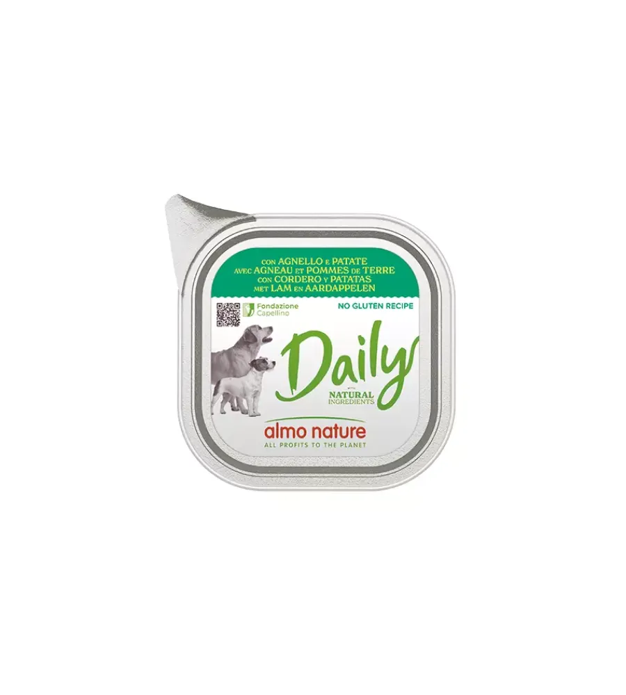 Online Alimento umido per cani "daily" con agnello e patate 100 gr Alimenti Umido Cane