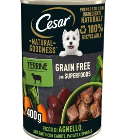New Alimento umido per cani cesar con agnello e carote 400 gr Alimenti Umido Cane