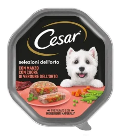 Online Alimento umido per cani cesar con manzo e cuore di verdure 150 gr Alimenti Umido Cane