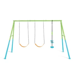 Hot Altalena 3 componenti in acciaio multicolore 343x249x203 cm - cod. 44121 Giochi E Casette Bimbo