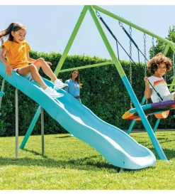 Clearance Altalena colorata con set di gioco a 5 funzioni 442x235x200 cm - cod. 44151 Giochi E Casette Bimbo