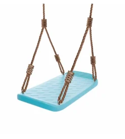 Online Altalena con corde azzurro 69x35x150 cm - cod. 44001 Giochi E Casette Bimbo