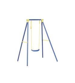Online Altalena per bambini essenza "1 misura" in acciaio e plastica colore blu 145x142x182 cm Giochi E Casette Bimbo