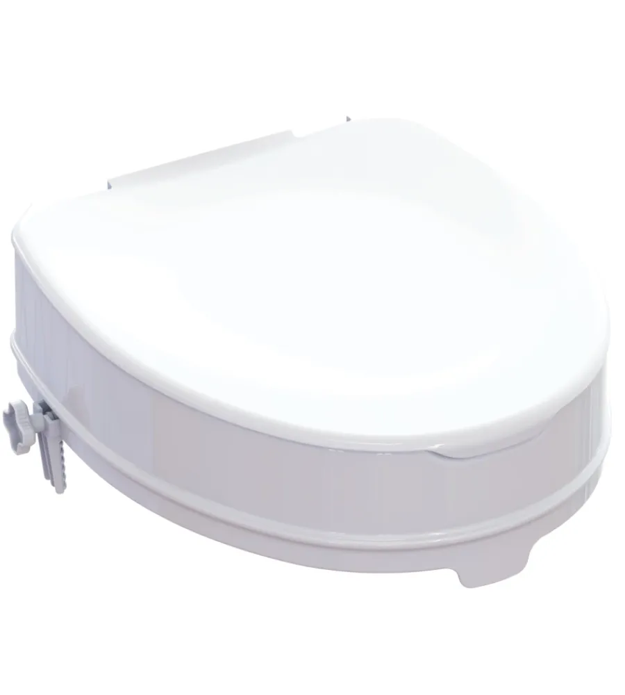 Accessori Bagno- Alzawater "ares" con sistema di bloccaggio e coperchio, h 10cm