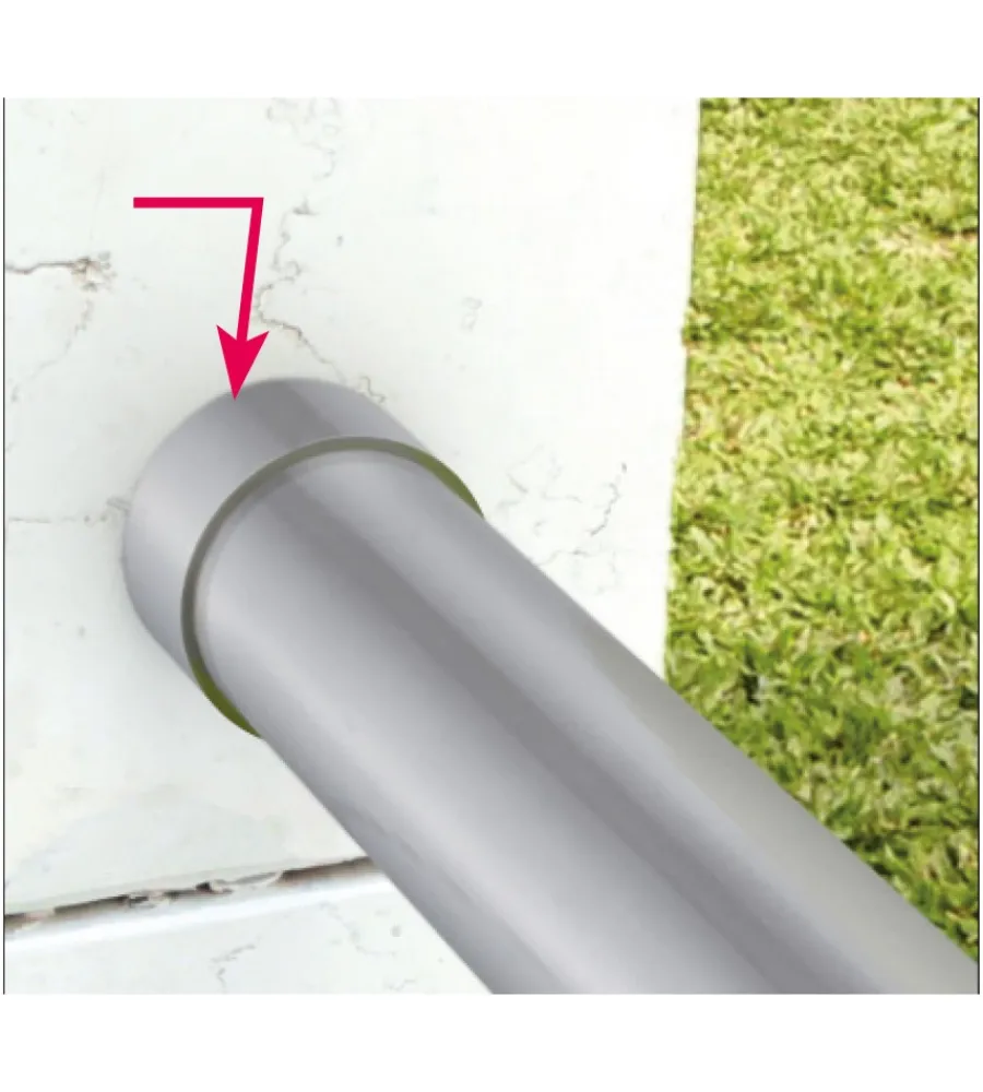 Metal Expert Porte, Scale E Pavimenti|Ancoraggio a parete per corrimano in acciaio inox