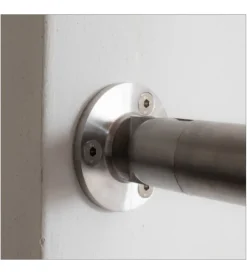 Porte, Scale E Pavimenti-Metal Expert Ancoraggio regolabile a parete per corrimano in acciaio inox