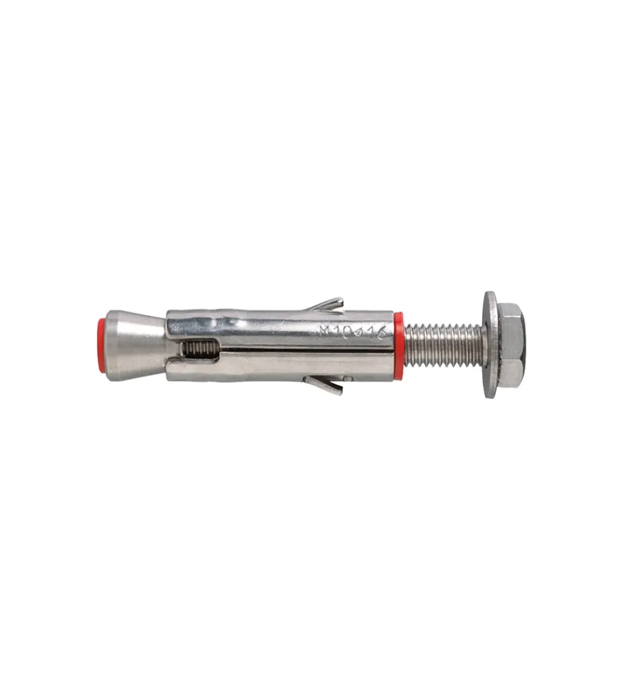 Sistemi Di Fissaggio- Ancoranti meccanici a 2 settori ø 12 con vite testa esagonale m6 - 4 pz.