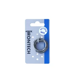 Sistemi Di Fissaggio- Anello tondo saldato ø 4 x 25 mm. in acciaio inox a4 - aisi 316 - 4 pz.