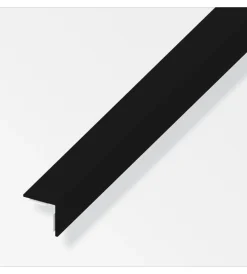Clearance Angolare autoadesivo 20x20 pvc nero - 1 metro. Ferramenta Per Mobili E Infissi