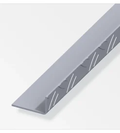 Ferramenta Per Mobili E Infissi-Alfer aluminium Angolare lamiera striata 29,5x53,6   1 m