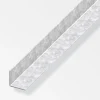Ferramenta Per Mobili E Infissi-Alfer aluminium Angolare 15.5x15.5 acciaio zincato - 1 metro.
