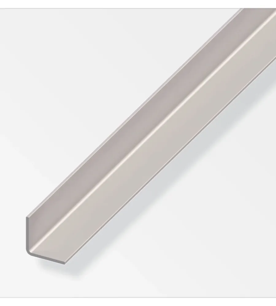 Ferramenta Per Mobili E Infissi-Alfer aluminium Angolo 25x25x1 acciaio - 2 metri.