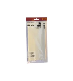Accessori- Antiscivolo antivibrazione in gomma 100x200 mm. spessore 2,5 mm. bianco